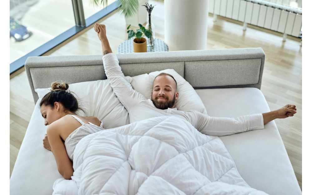 Dormir en pareja requiere un colchón con independencia de lechos